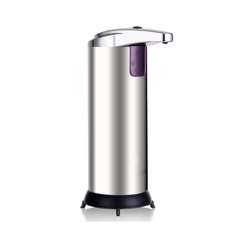 Automatic Soap Dispenser Pump Infrared Sensing Stainless Steel Liquid Soap Holder Shampoo Dispenser Bathroom Liquid Foam Pump