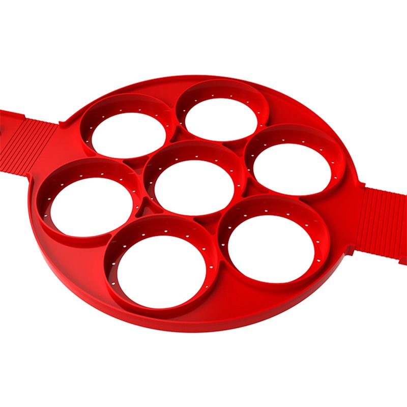 Silicone Pancake Nonstick Cooking Tool Pancake Maker Egg Cooker Kitchen Baking Eggs Mold