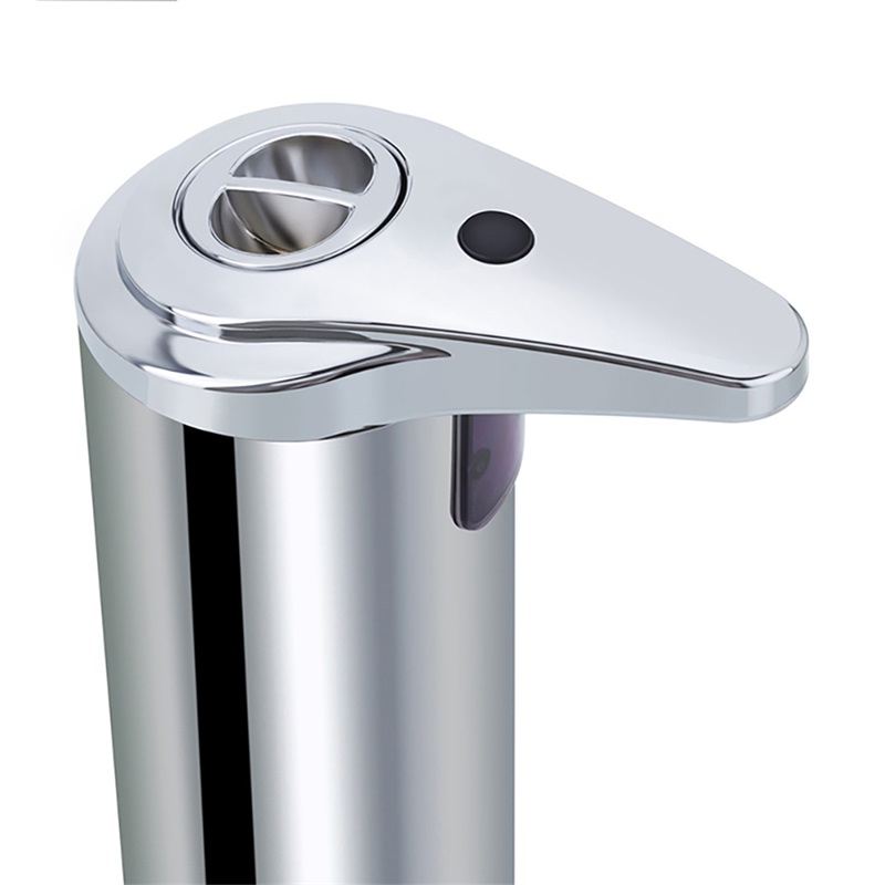 Automatic Soap Dispenser Pump Infrared Sensing Stainless Steel Liquid Soap Holder Shampoo Dispenser Bathroom Liquid Foam Pump